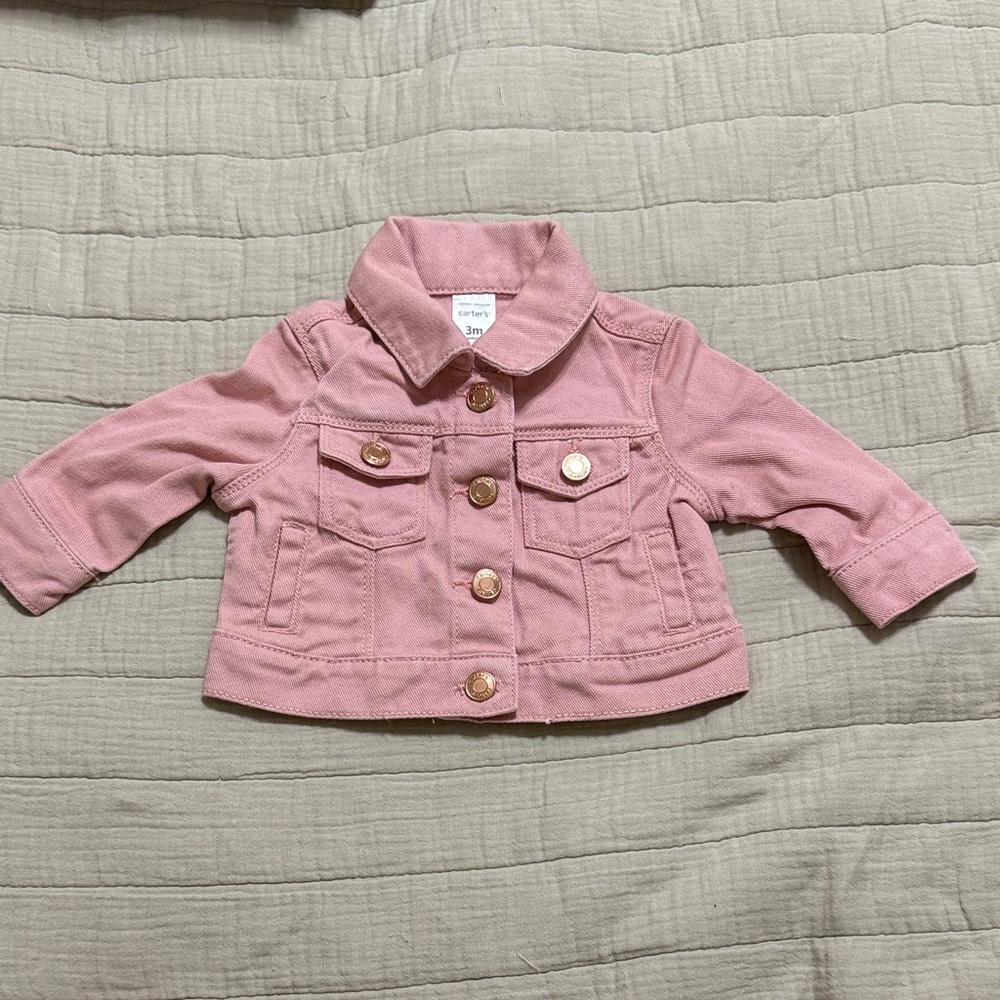 Carter's Pink Jean Jacket for Kids